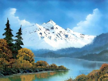  Peace Art - peaceful waters Style of Bob Ross